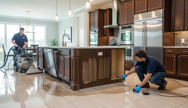 Kitchen Water Damage Restoration After Appliance Leak in Lake Elsinore, CA in Lake Elsinore, CA